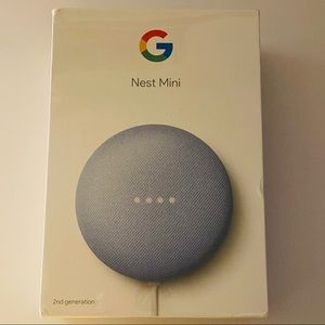 Google Nest Mini 2nd Generation Sky Blue